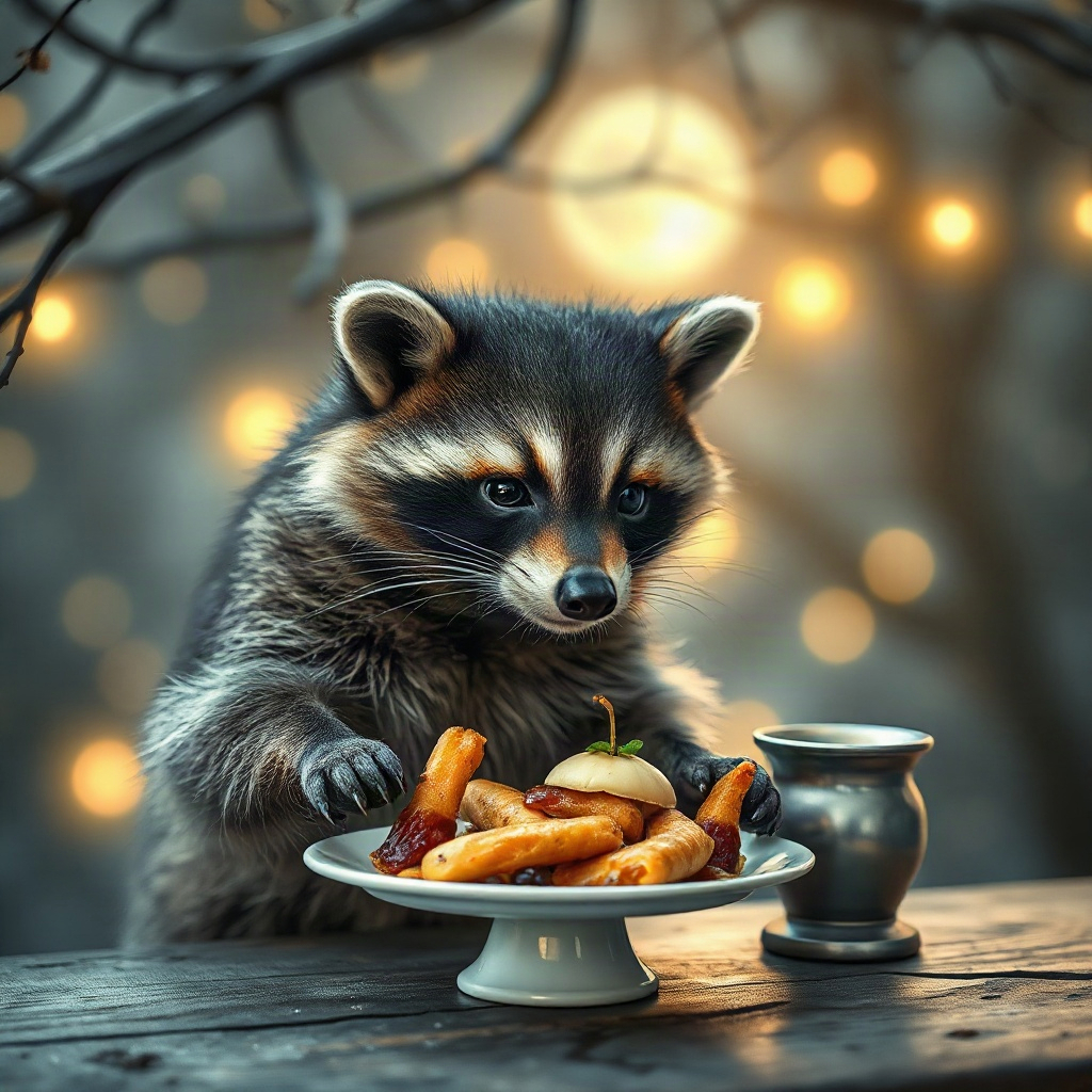 10. As sneaky as a raccoon at a midnight buffet