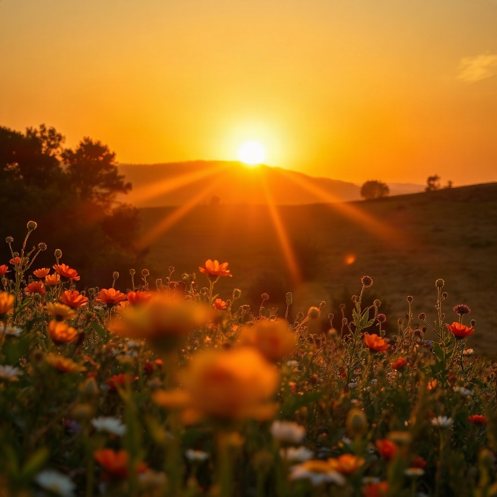 23. As golden as the morning sun