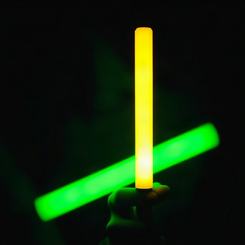 20. As bright as a glow stick at a blackout party