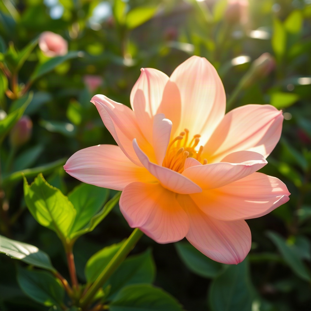 20. Her smile bloomed like a morning flower