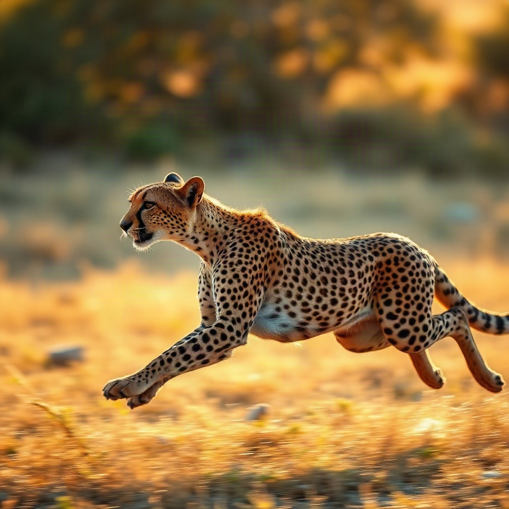 1. As quick as a cheetah