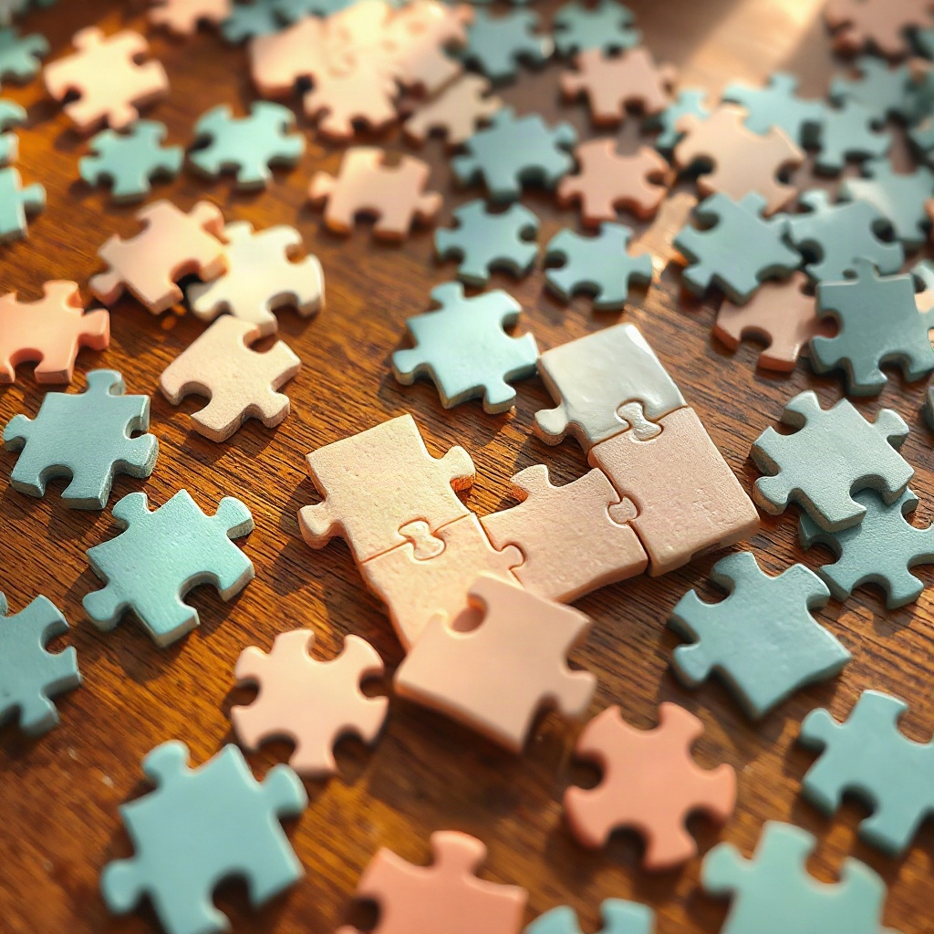 5. Writing an essay is like building a puzzle
