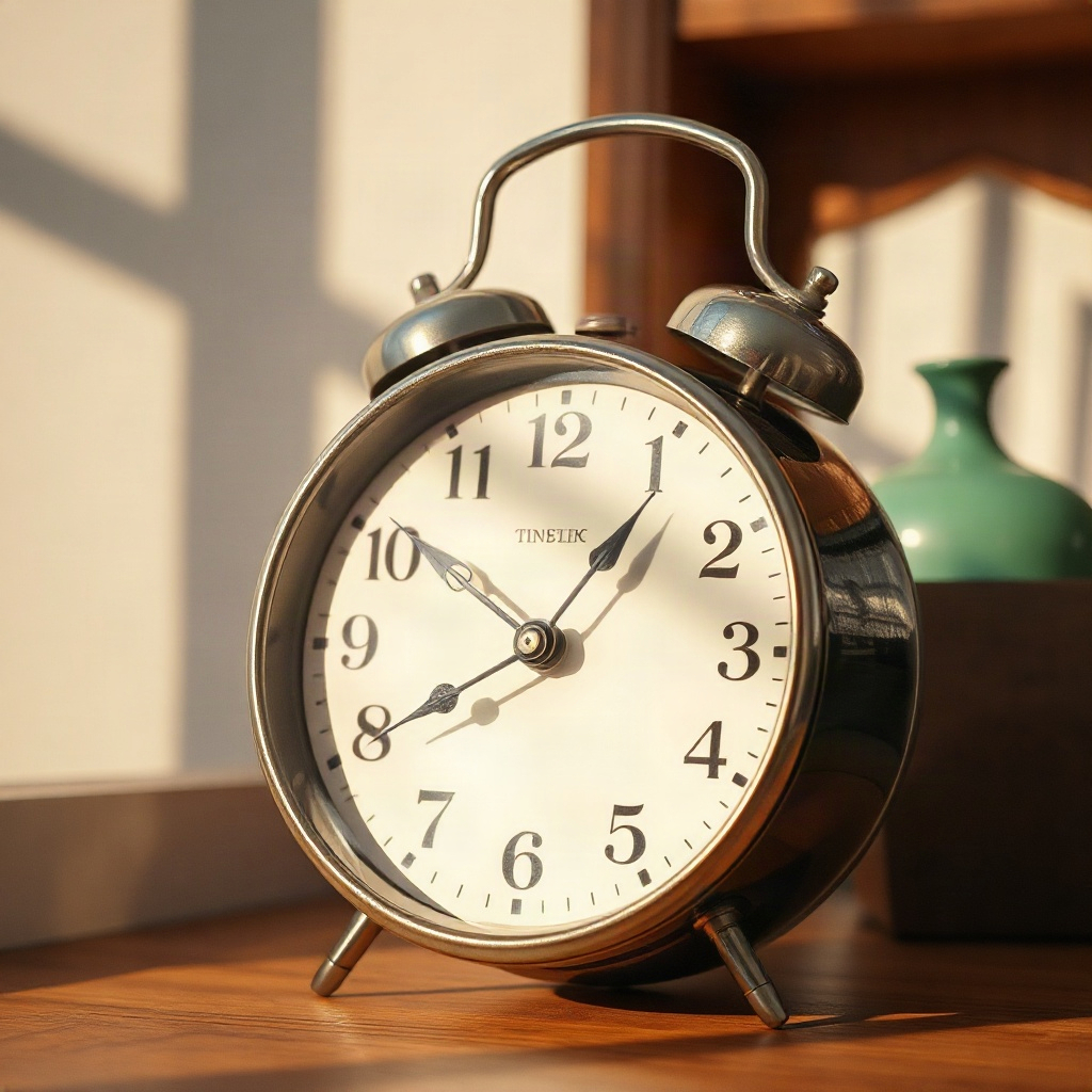 23. The clock ticked like a quiet heartbeat