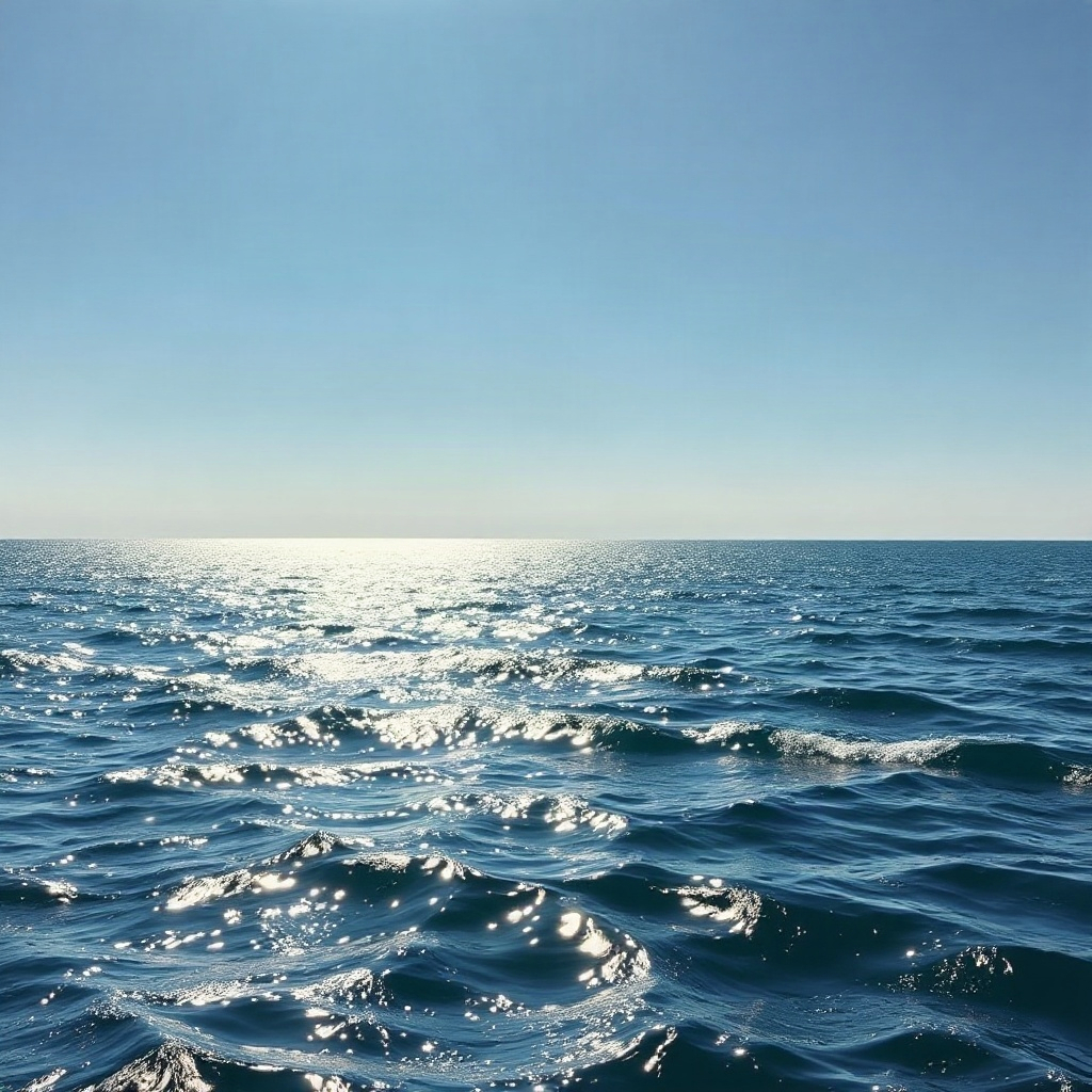 23. The sea shimmered like a blanket of diamonds